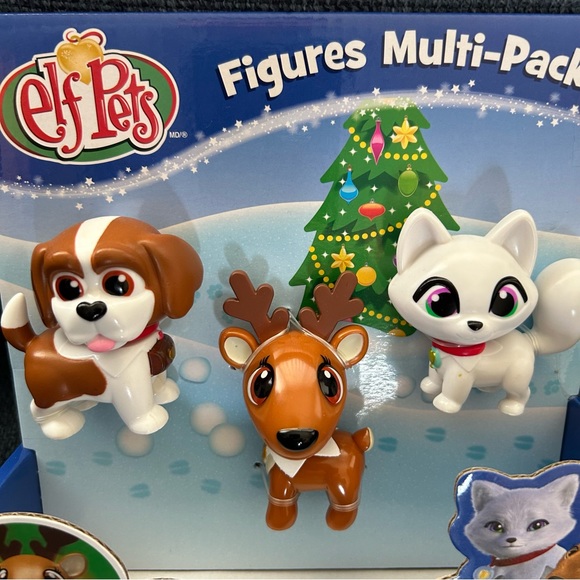 The Elf on the Shelf - Elf Pets Figures St. Bernard, Reindeer, Arctic Fox NIB - Picture 3 of 7